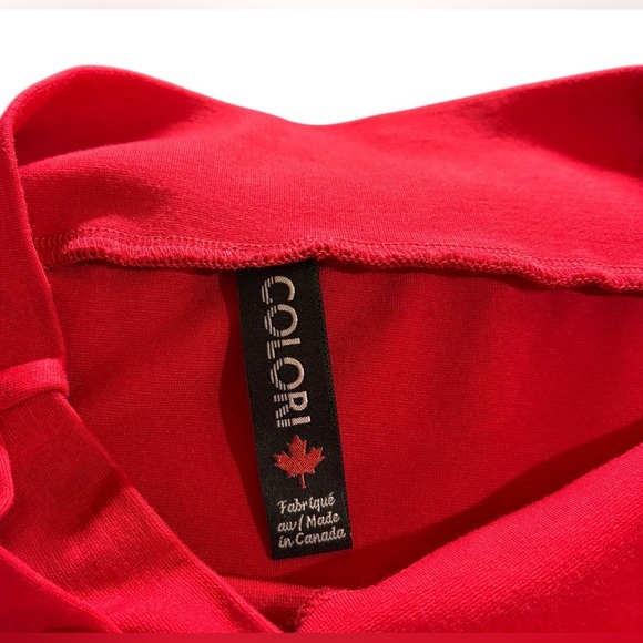 Colori (Made in Canada π¨π¦), Red Women's Skirt, Small - Picture 4 of 7